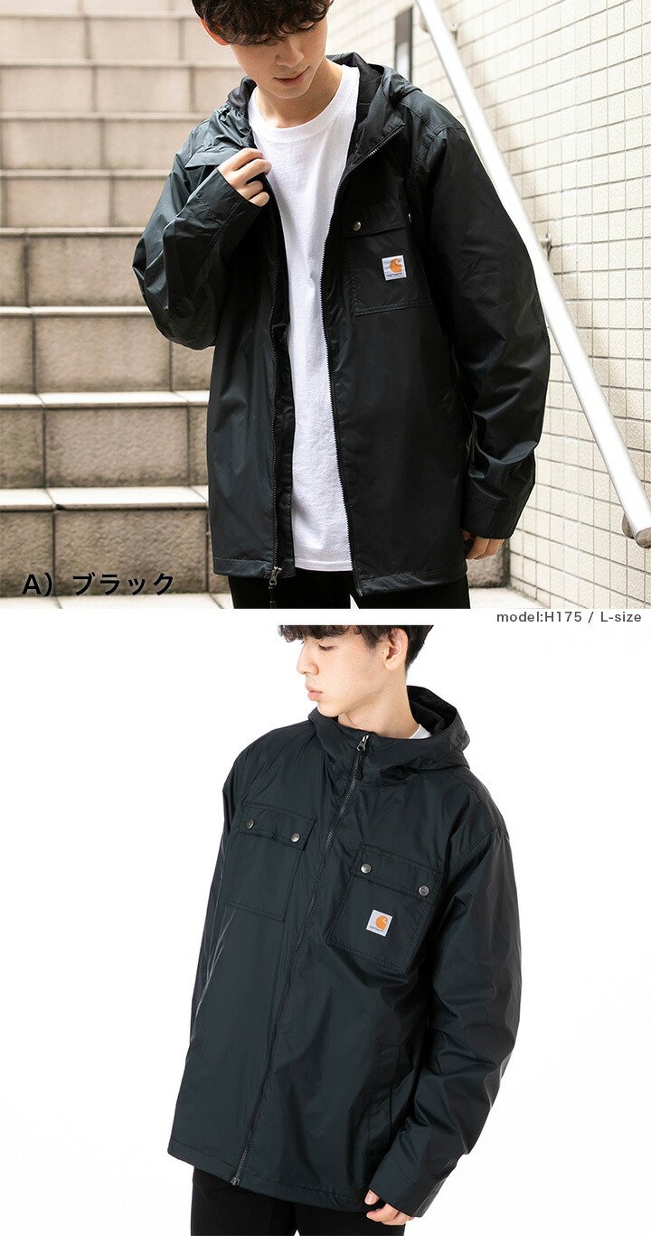 楽天市場】カーハート CARHARTT アパレル ナイロンジャケット M