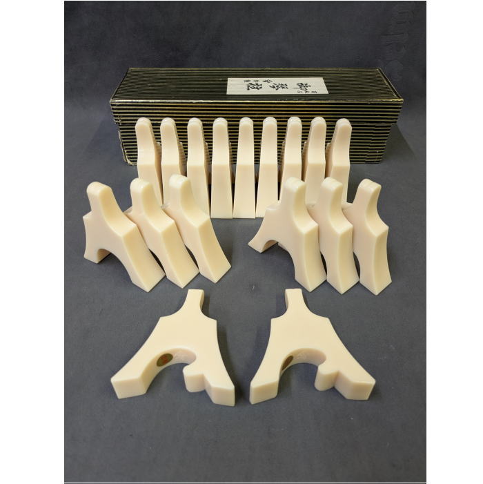 楽天市場】十七弦琴用御琴柱セット 高級品 山有 17弦 17絃 十七絃 17個