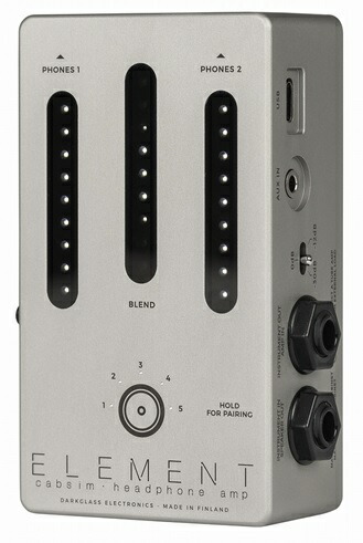 楽天市場】Darkglass Electronics/【ELEMENT】cabsim Headphone amp