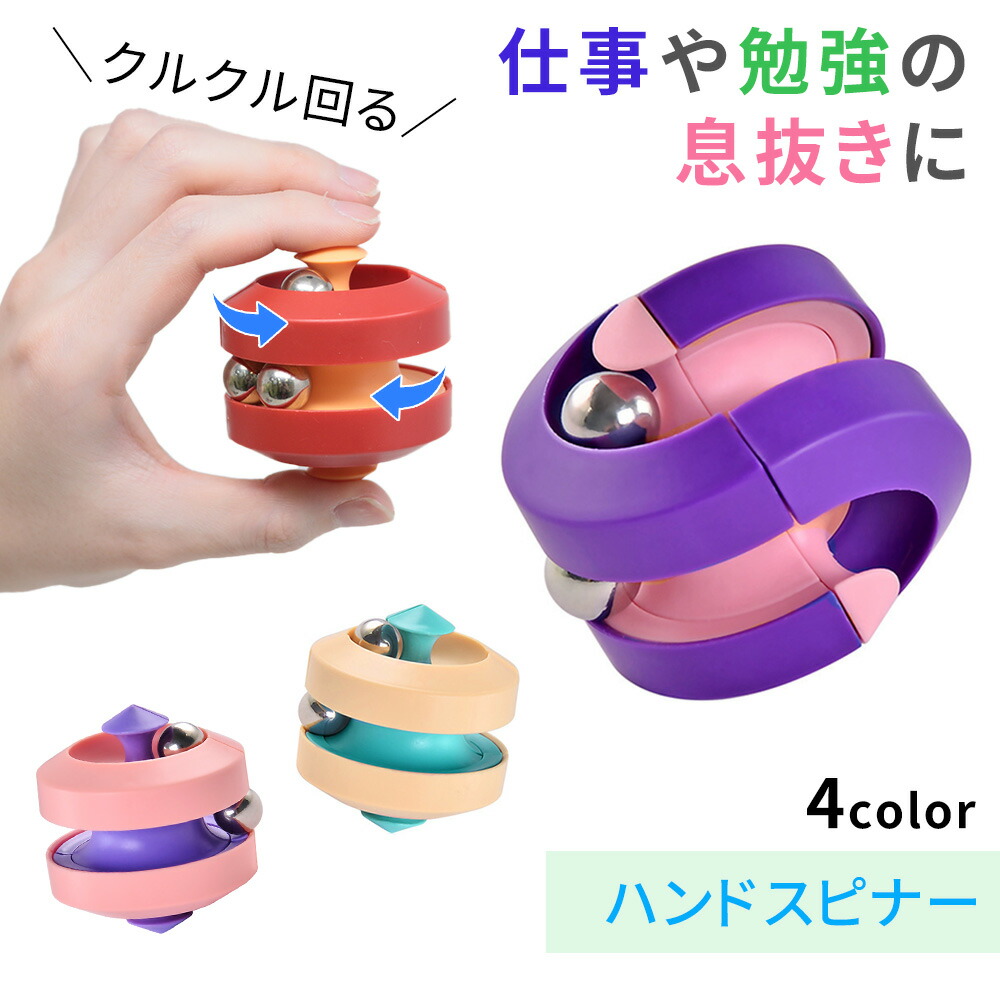 楽天市場】フィジェットおもちゃ ストレス発散 ハンドスピナー フィ