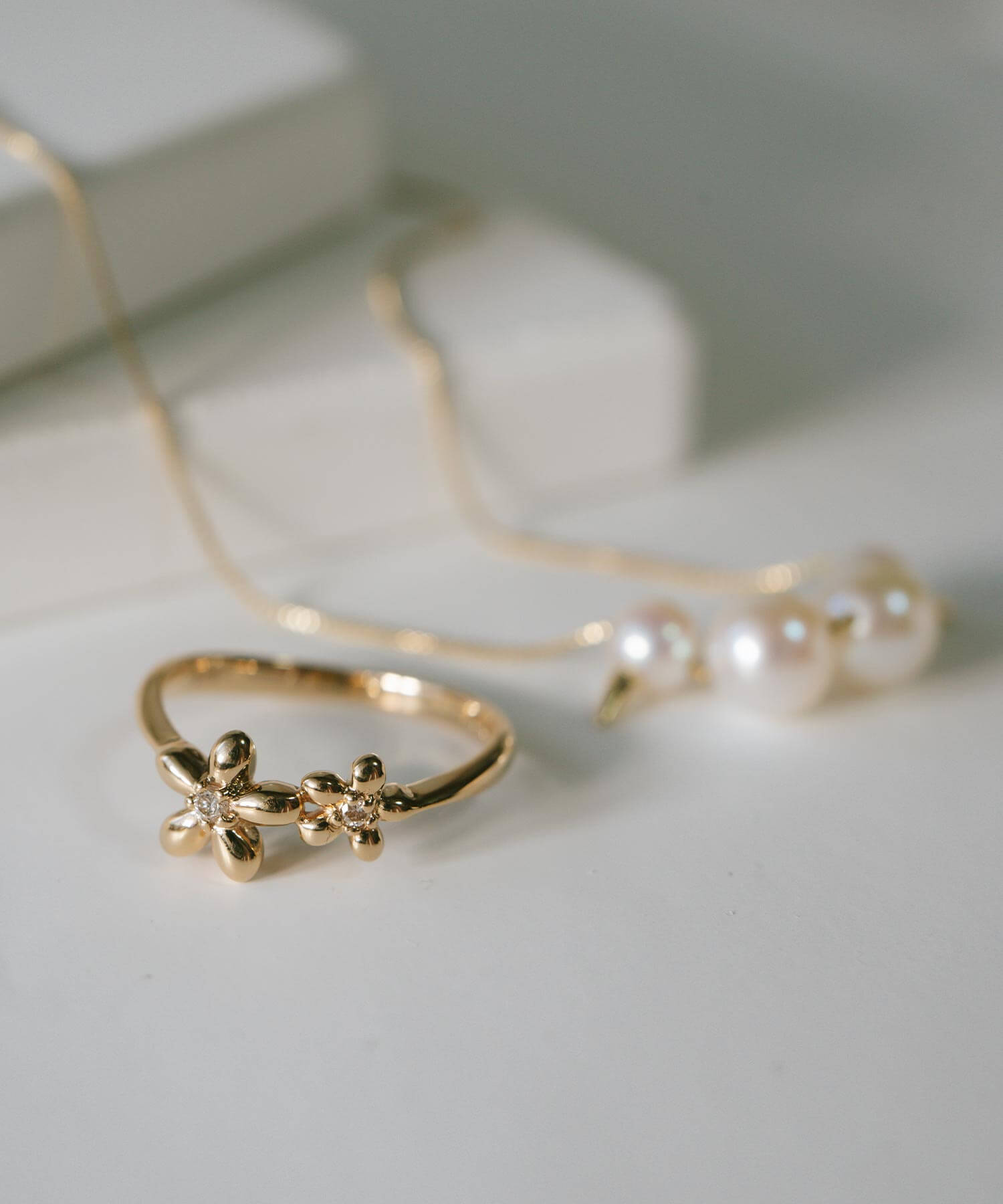 楽天市場】ダイヤモンド 天然石 リング 10K ゴールド 【terra-fiore