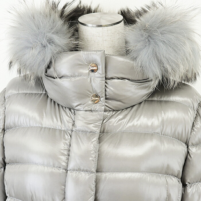 楽天市場】【美品】Herno ヘルノ ダウンジャケット ロング ファー