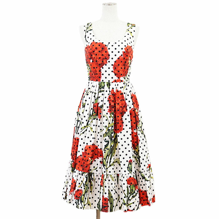 楽天市場】花柄 ワンピース（ブランドドルチェ&ガッバーナ