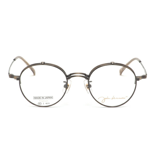 楽天市場】ジョンレノン JL-1106 2 47 メガネ John Lennon 跳ね上げ式