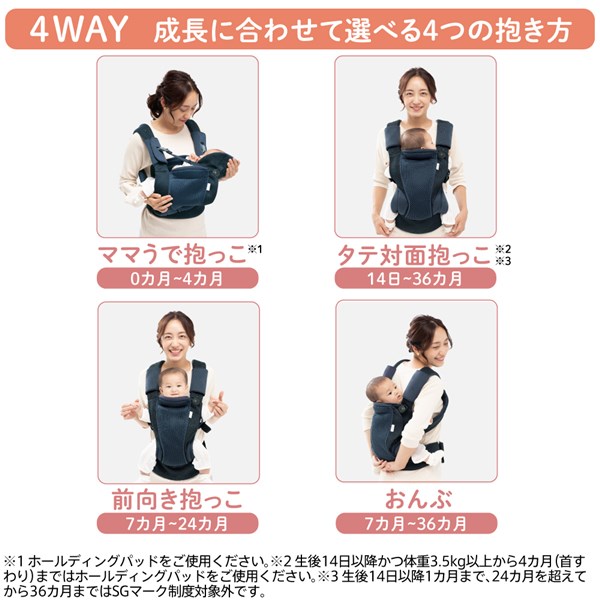 楽天市場】コアラ ウルトラメッシュ EX アップリカ 抱っこ紐 【対面