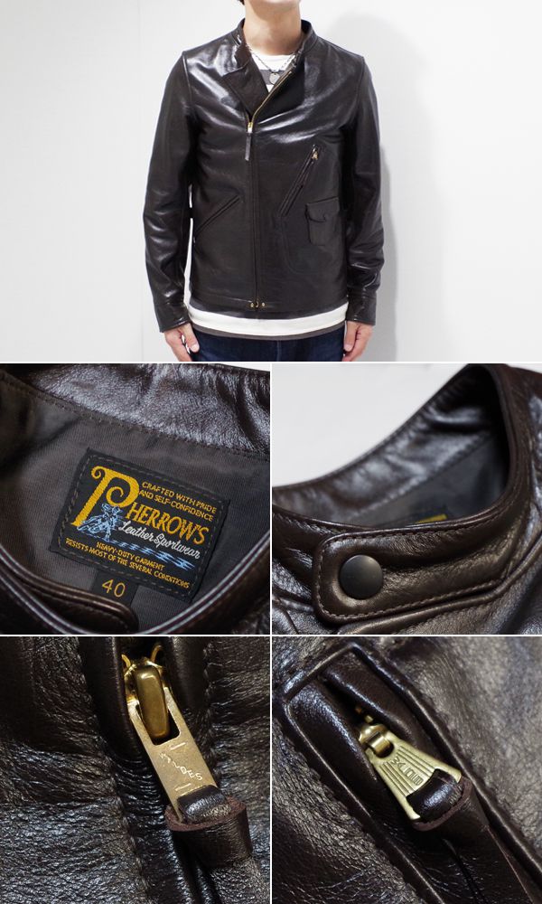 楽天市場】PHEROW'S PHERROW'S フェローズ 茶芯|ホースハイド