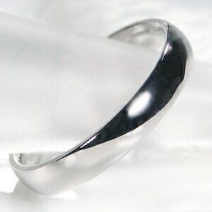 楽天市場】Pt1000 純プラチナ 甲丸 メンズ リング【4.0mm】【送料無料