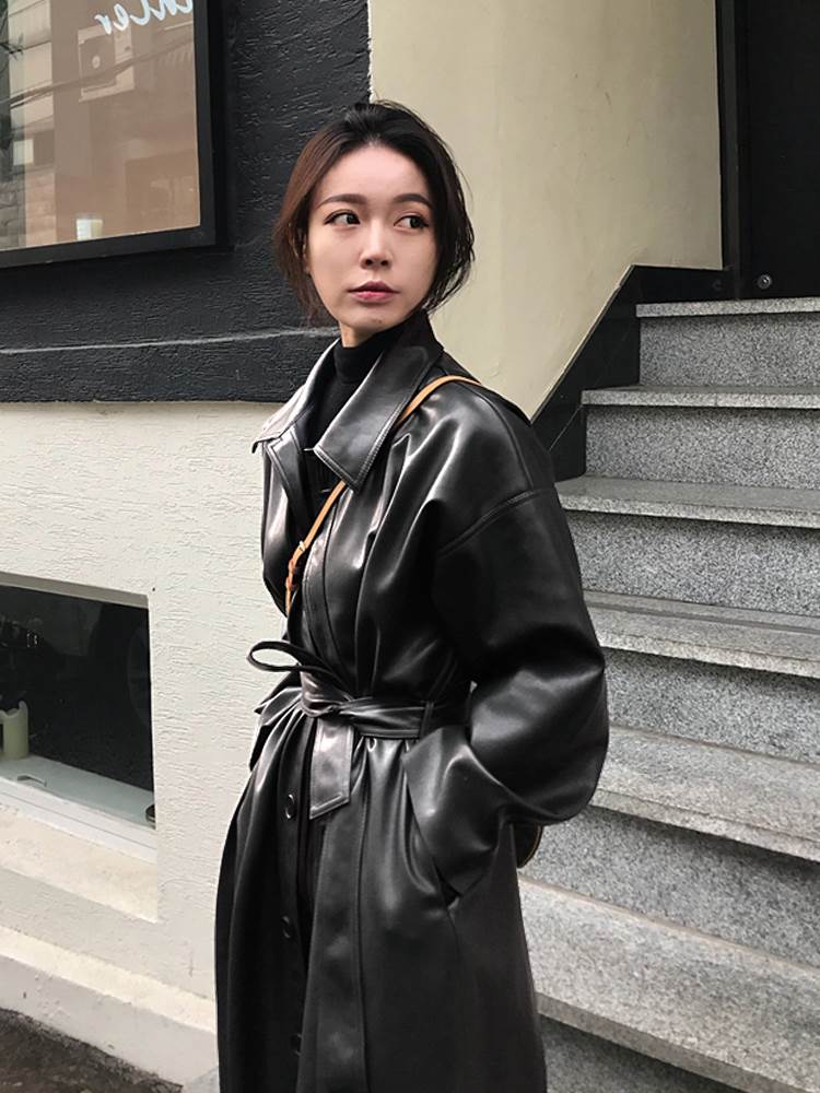 楽天市場】レザージャケット アウター ステンカラー 羽織 上着 前開き