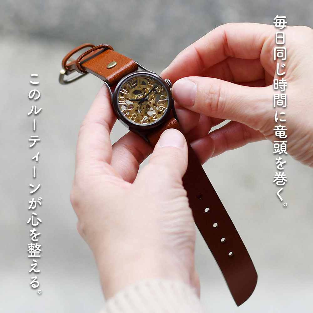 楽天市場】機械式腕時計 手巻き vie ヴィー 腕時計 ウォッチ 日本製