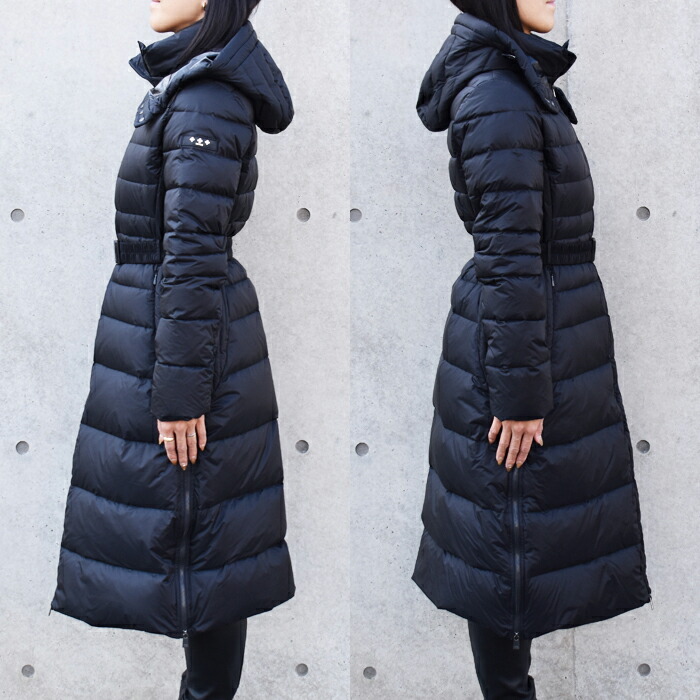 楽天市場】TATRAS タトラス ロング丈ダウンコート BLACK/ブラック