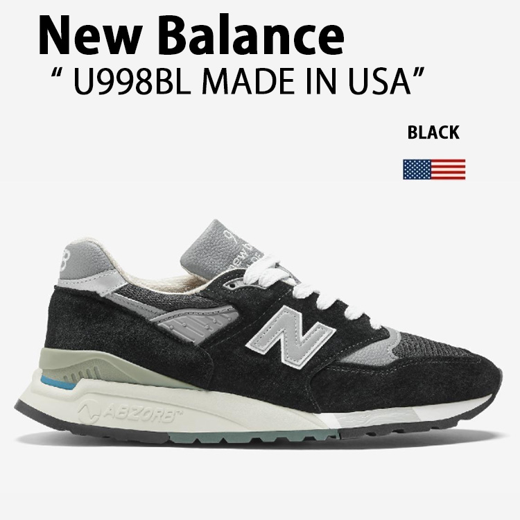 楽天市場】New Balance ニューバランス スニーカーU998BL BLACK