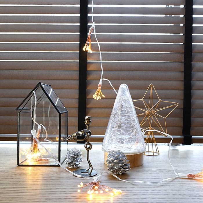 楽天市場】クリスマス LEDライト クリスマスツリー ガラス