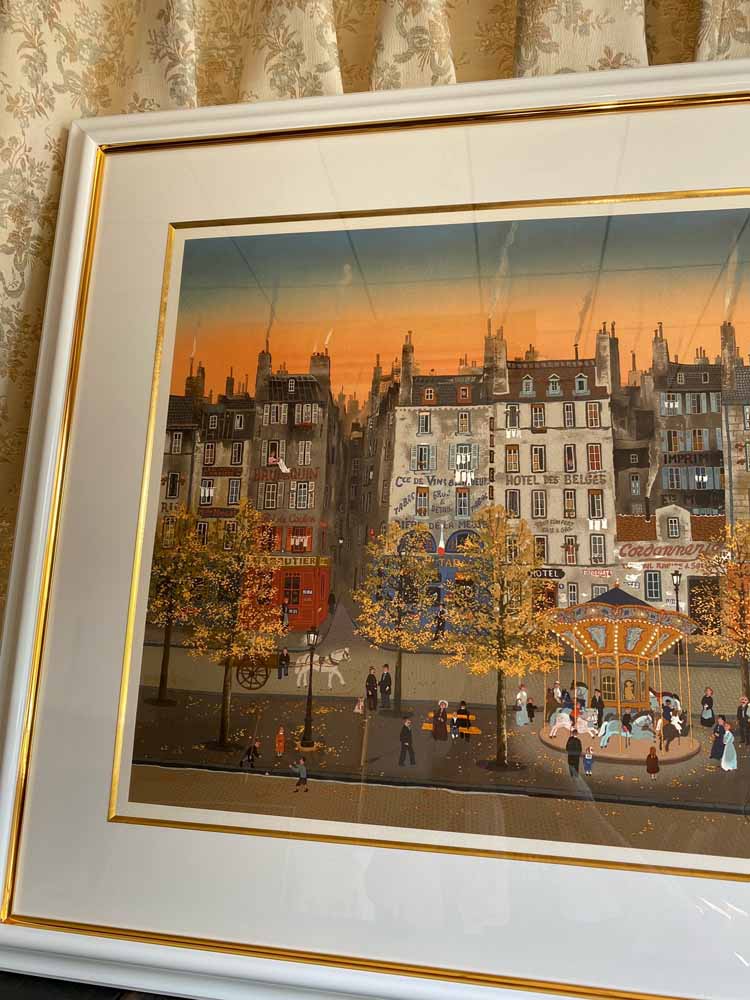 楽天市場】版画 ミッシェル・ドラクロワ Le mange ドラクロア