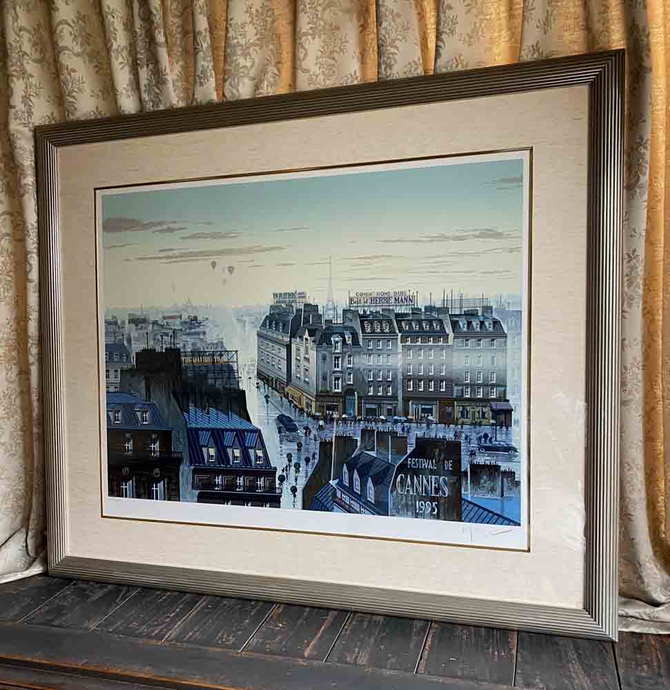 楽天市場】ヒロ、ヤマガタ レイニーデイII シルクスクリーン 版画 ED