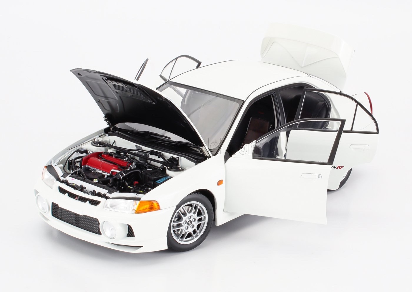 楽天市場】ミニカー 1/18 三菱 ランサー EVO MOTORHELIX 1/18