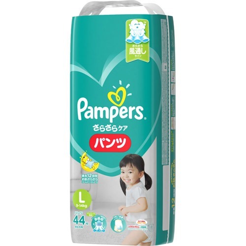 楽天市場】P＆G パンパース さらさらケア パンツ 44枚 Lサイズ ( 9