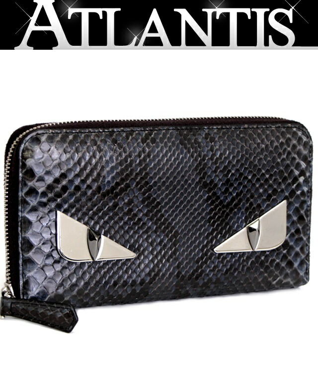 楽天市場】極美品 フェンディ FENDI モンスター ラウンドジップ