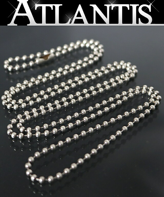 クロムハーツ 革袋 ボールチェーン 箱 ショッパー ネックレス Chrome