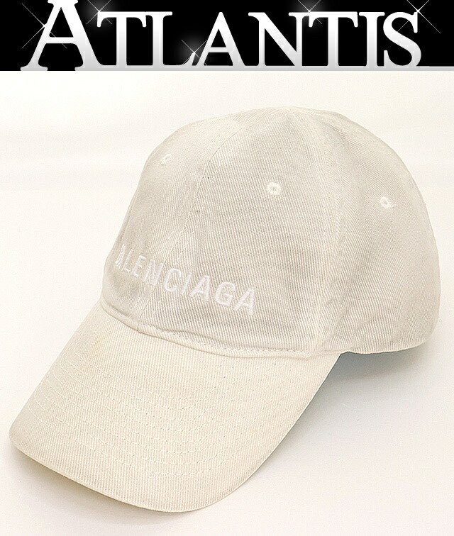 楽天市場】balenciaga キャップ ホワイトの通販