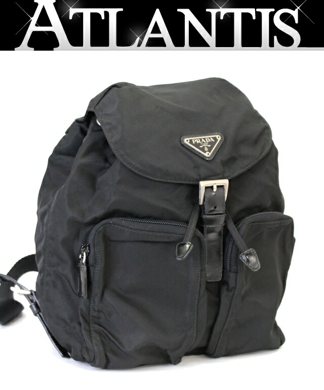 楽天市場】プラダ PRADA リュックサック バックパック Wポケット