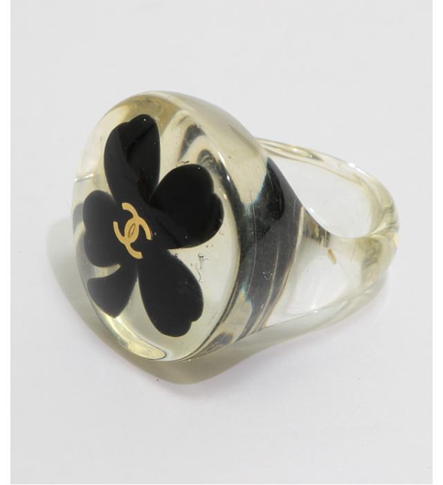 楽天市場】美品 シャネル CHANEL ココマーク 四葉 クローバー リング