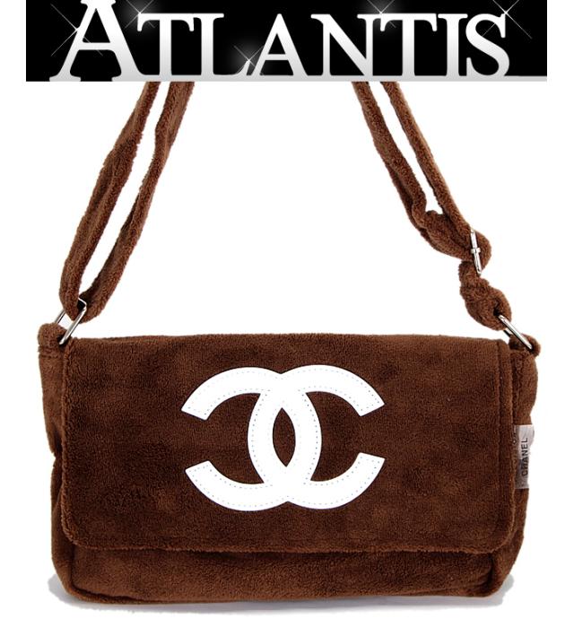 楽天市場】極美品 シャネル CHANEL ノベルティ パイル地 ショルダー