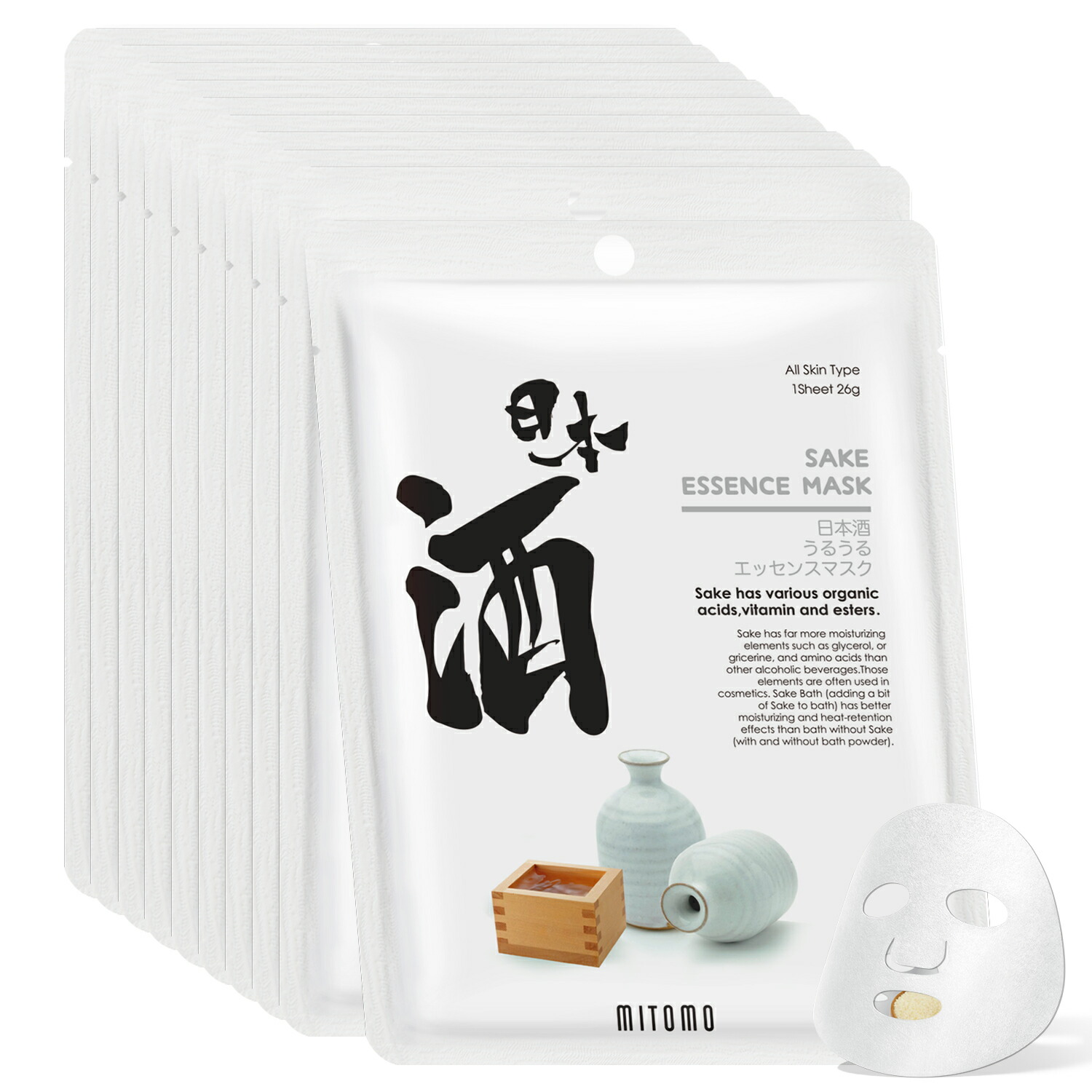 楽天市場】美友 ミトモ うるうる612 10枚入り 日本酒 ニホンシュ