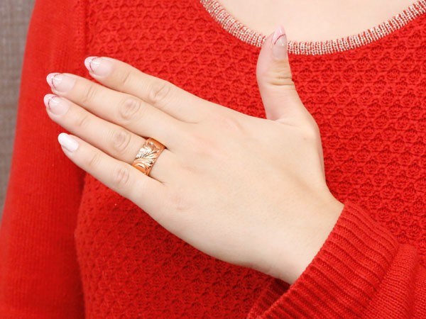 楽天市場】【10%OFFセール】ピンキーリング 18k ハワイアンジュエリー