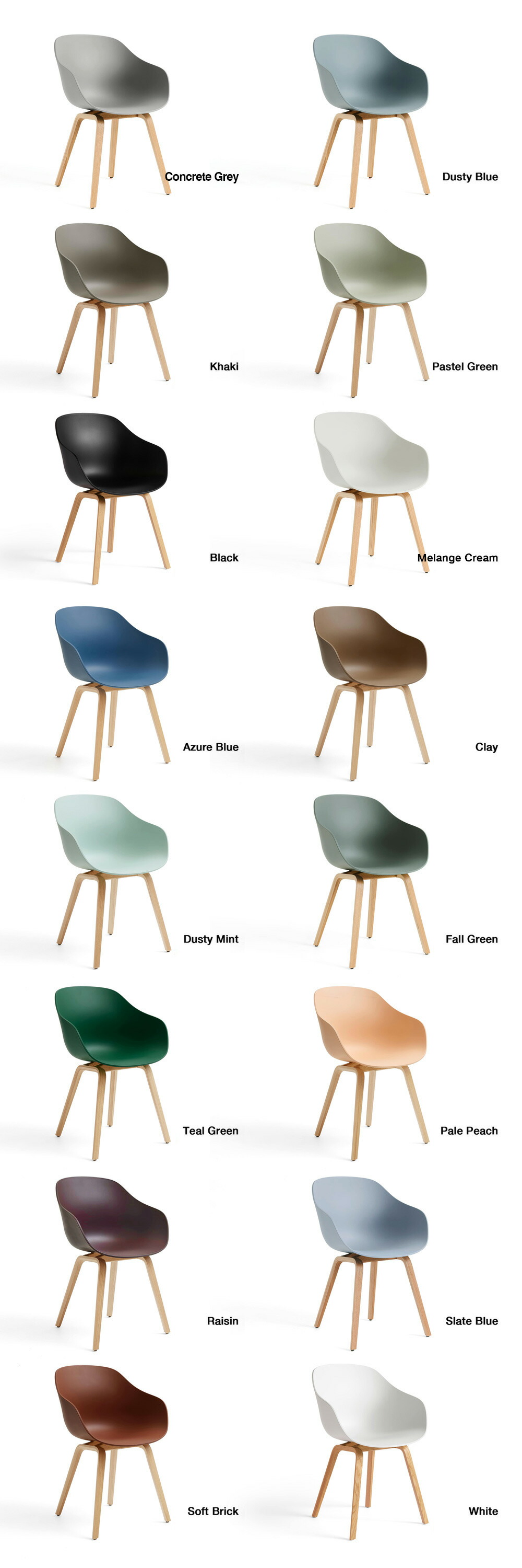 楽天市場】ヘイ HAY アバウト ア チェア About A Chair AAC 222 ver