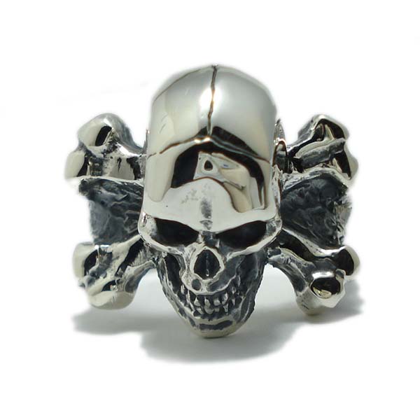 楽天市場】クレイジーピッグ Crazy Pig Designs リング ラージ3Dスカル