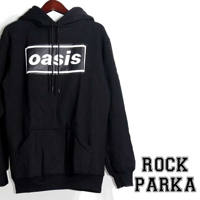 楽天市場】送料無料 ロックパーカー Oasis パーカー オアシス プル