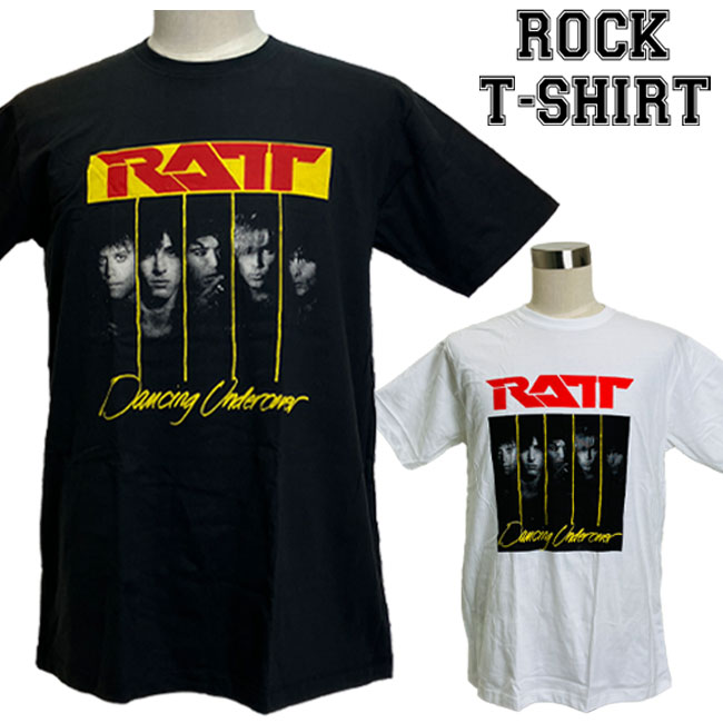 楽天市場】[在庫処分]Ratt グラフィック Tシャツ ラット メンバー