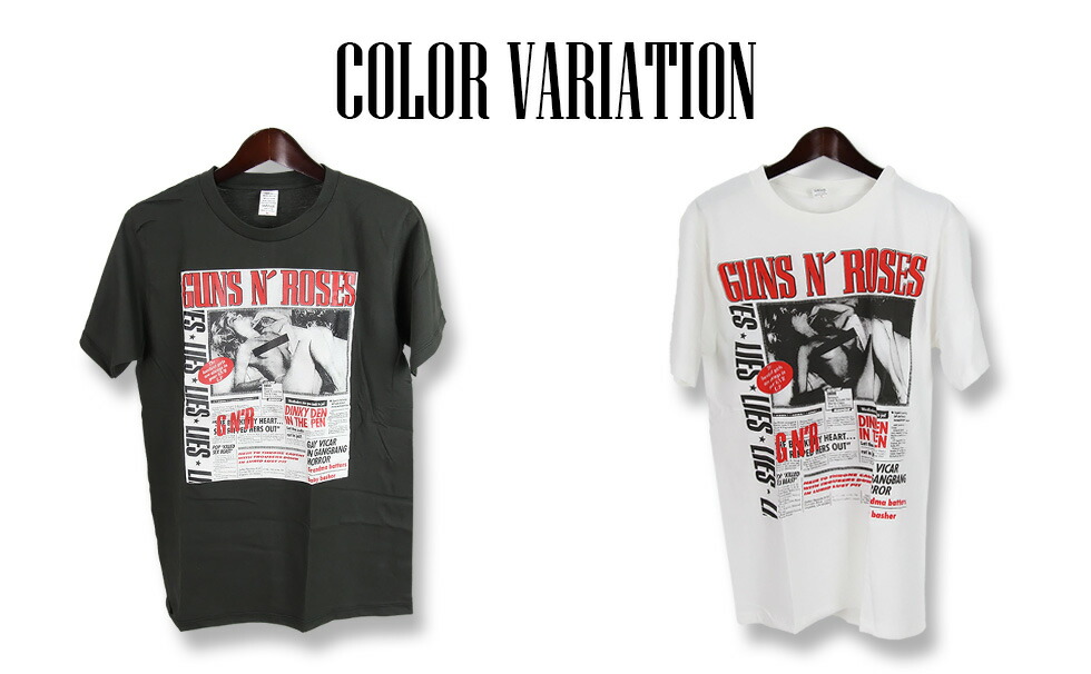 楽天市場】ヴィンテージ風 Guns N' Roses GNR Tシャツ ガンズ・アンド