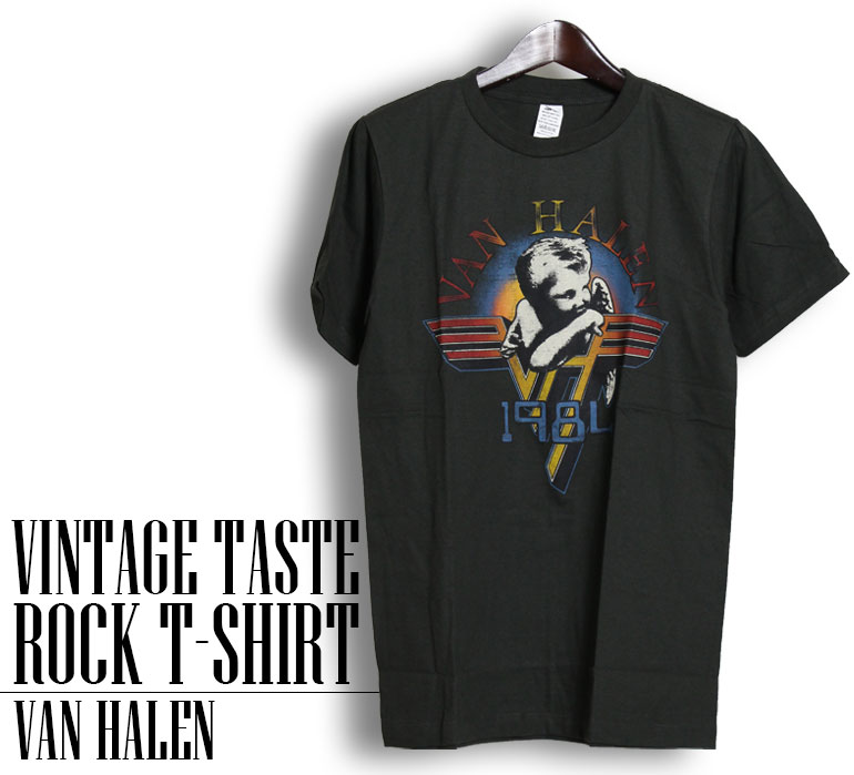楽天市場】ヴィンテージ風 Van Halen Tシャツ ヴァンヘイレン ロックT