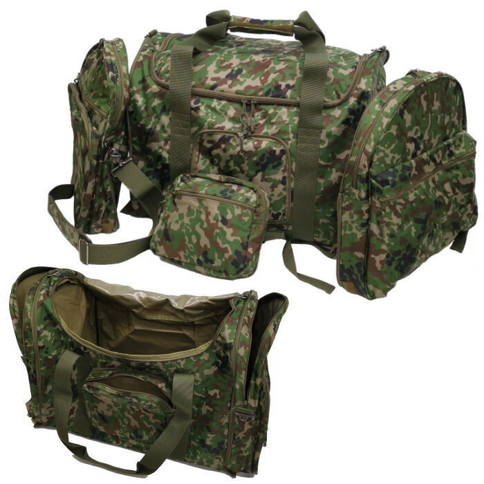楽天市場】陸上自衛隊 迷彩 ボストンバッグ 特大 約138L 43×74×43cm