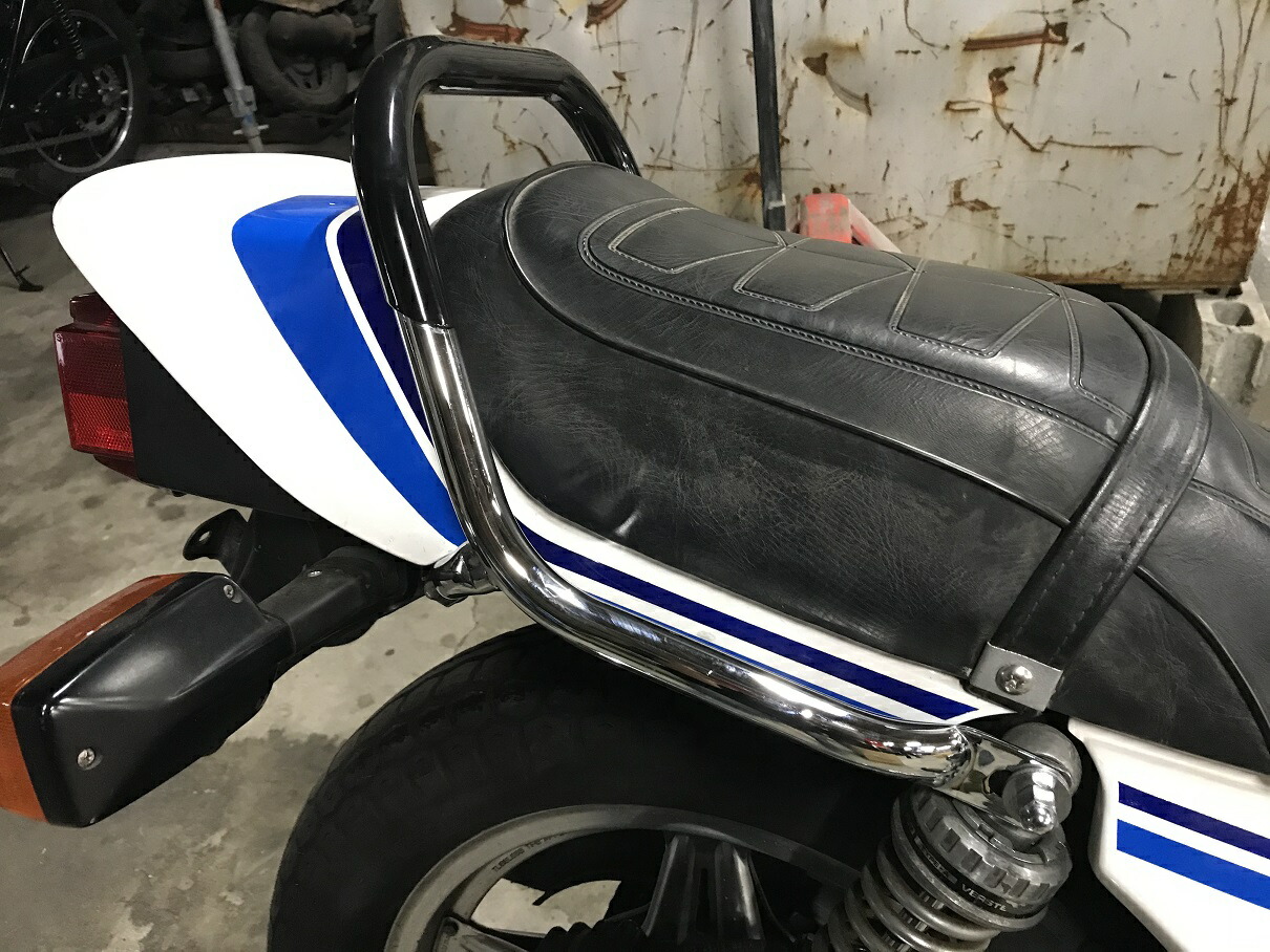 楽天市場】CB750F 極太メッキタンデムバー ブラック RC04型 TSH