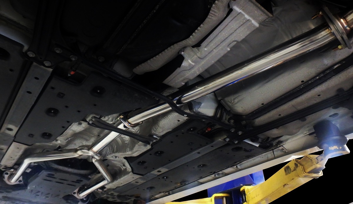 楽天市場】スリーキャッツ 18系 18クラウン 2.5L 中間パイプ