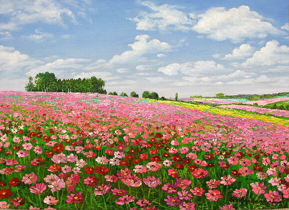 楽天市場】絵画 油彩画 洋画 油絵 (油絵額縁付きで納品対応可) F8