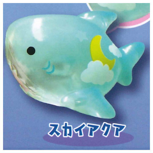 楽天市場】もちっこサメさん くりあーずソフビ クールスカイ [5.スカイ