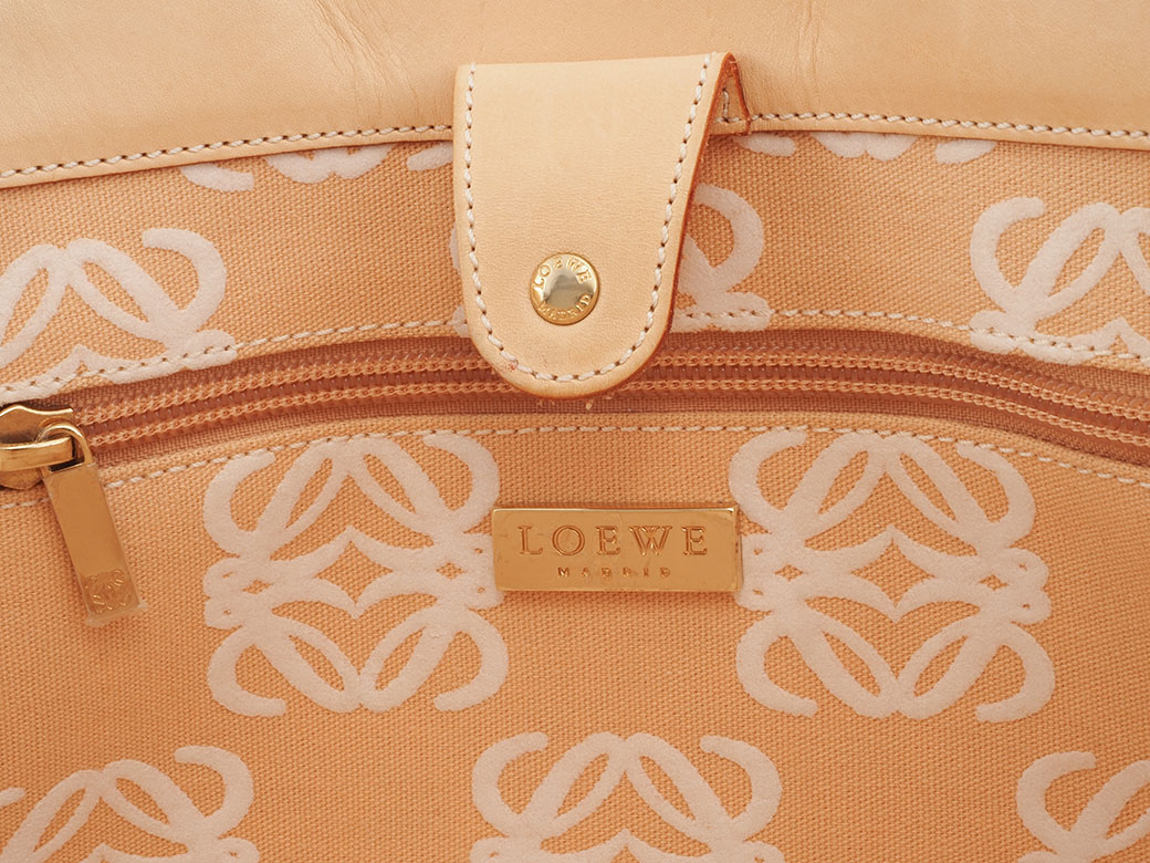 楽天市場】ロエベ LOEWE バッグ ヴィンテージ アナグラム キャンバス