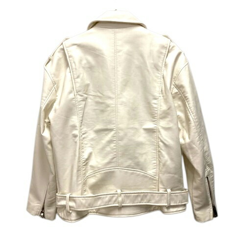 楽天市場】【中古】ザラ ZARA ライダースジャケット ブルゾン フェイク