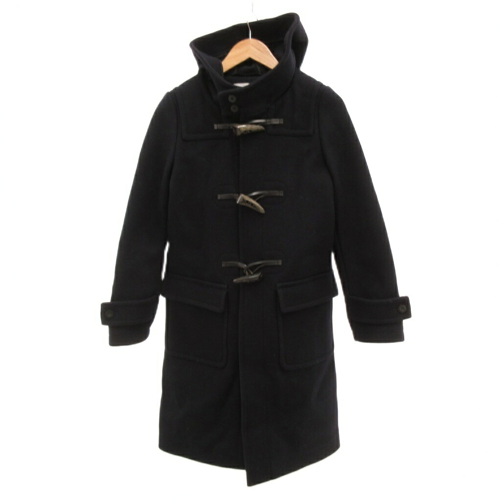 楽天市場】hyke ダッフルコート ネイビーの通販