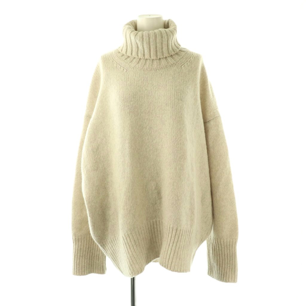 GALERIE VIE クルーネックM ホワイト系 タートル セージグリーン M