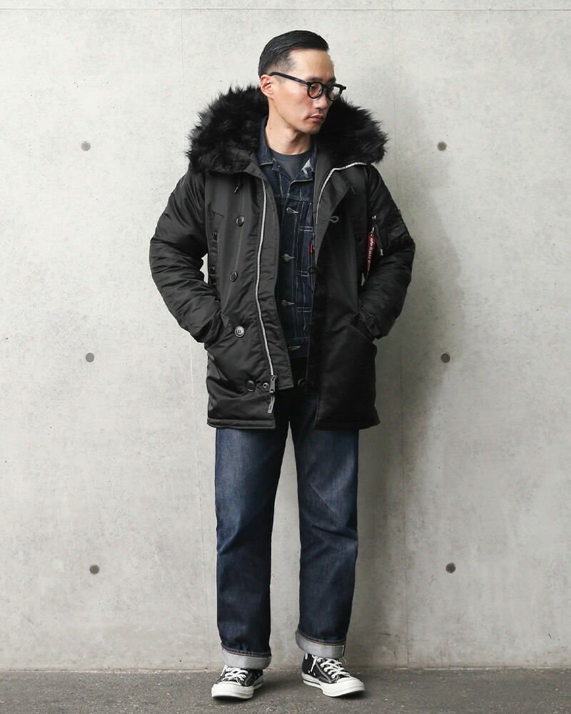 楽天市場】ALPHA アルファ 20094-7501 N-3Bフライトジャケット JAPAN