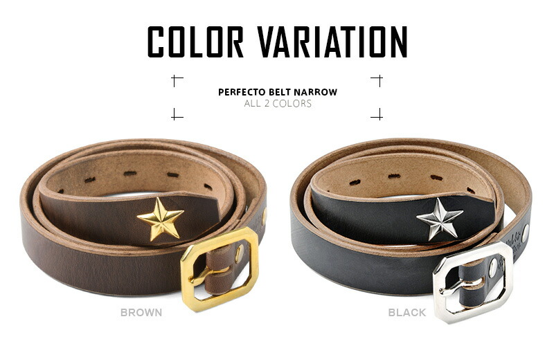 楽天市場】Schott ショット 3129046 PERFECTO BELT NARROW レザー