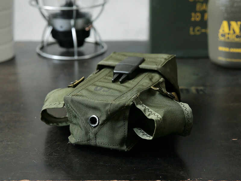 楽天市場】実物 USED 米軍 M-16 30連 マガジンポーチ OD【クーポン対象