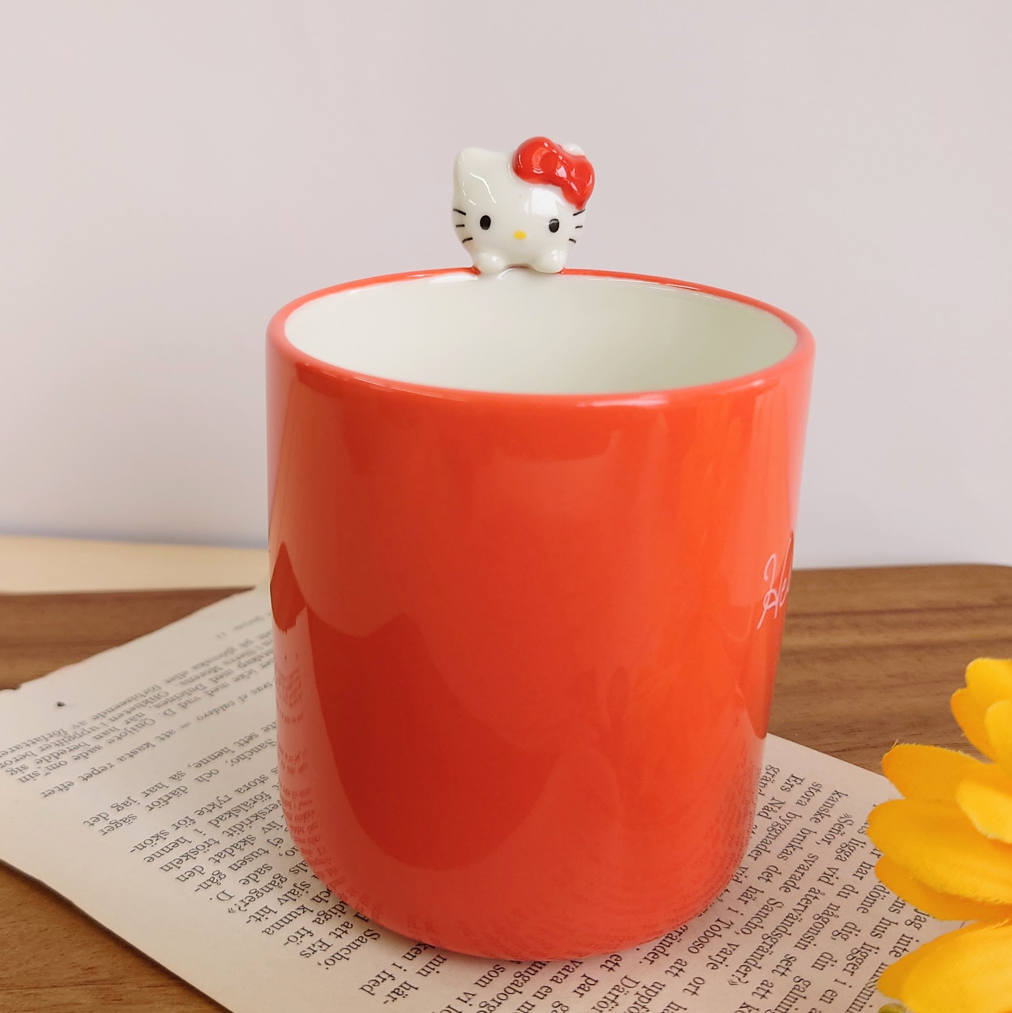 楽天市場】ハローキティ フィギュア付き マグ マグカップ のっかり