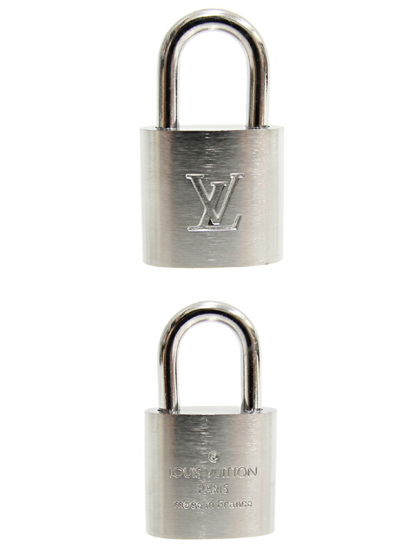 楽天市場】ルイヴィトン カデナ パドロック R10007 シルバー 艶なし