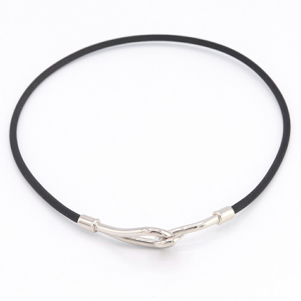 楽天市場】エルメス チョーカー ジャンボチョーカー ブラック シルバー