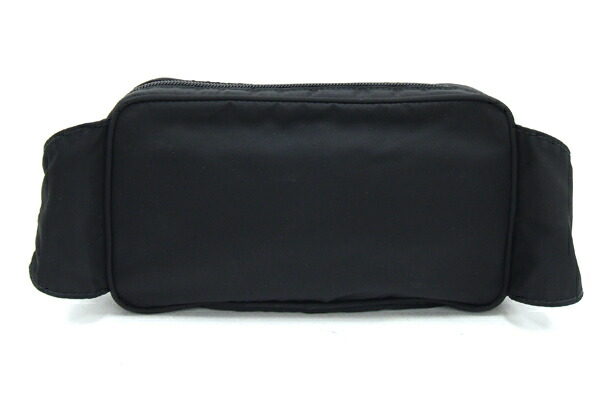 楽天市場】【中古】 プラダ ベルトバッグ 2VL977 ブラック ナイロン